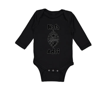 Long Sleeve Bodysuit Baby Hafa Adai Boy & Girl Clothes Cotton
