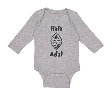 Long Sleeve Bodysuit Baby Hafa Adai Boy & Girl Clothes Cotton