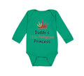 Long Sleeve Bodysuit Baby Daddy's Little Portuguese Princess Boy & Girl Clothes