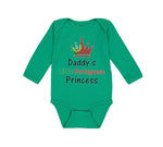 Long Sleeve Bodysuit Baby Daddy's Little Portuguese Princess Boy & Girl Clothes - Cute Rascals