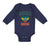 Long Sleeve Bodysuit Baby I Love My Ethiopian Mom Boy & Girl Clothes Cotton