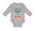 Long Sleeve Bodysuit Baby I Love My Ethiopian Mom Boy & Girl Clothes Cotton