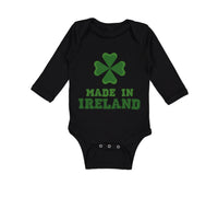 Long Sleeve Bodysuit Baby Made in Ireland A Boy & Girl Clothes Cotton