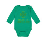 Long Sleeve Bodysuit Baby Made in Ireland A Boy & Girl Clothes Cotton