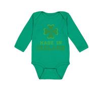 Long Sleeve Bodysuit Baby Made in Ireland A Boy & Girl Clothes Cotton