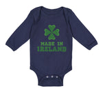 Long Sleeve Bodysuit Baby Made in Ireland A Boy & Girl Clothes Cotton