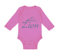 Long Sleeve Bodysuit Baby Zion Boy & Girl Clothes Cotton