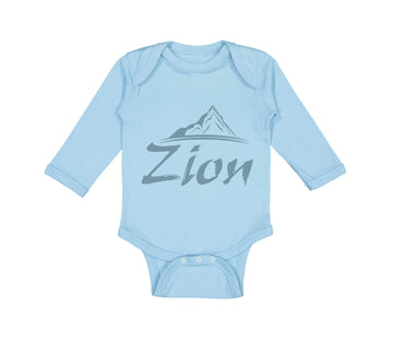 Long Sleeve Bodysuit Baby Zion Boy & Girl Clothes Cotton