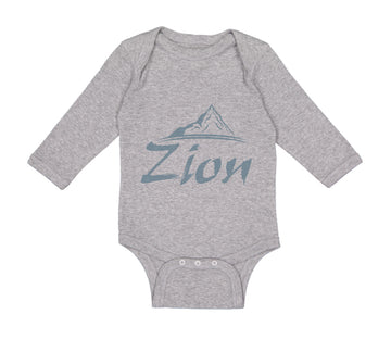 Long Sleeve Bodysuit Baby Zion Boy & Girl Clothes Cotton