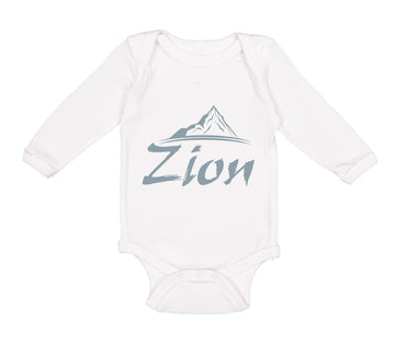 Long Sleeve Bodysuit Baby Zion Boy & Girl Clothes Cotton