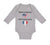 Long Sleeve Bodysuit Baby Made in America with French Parts Boy & Girl Clothes