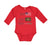 Long Sleeve Bodysuit Baby 50% Brazilian 50% American = 100% Awesome Cotton - Cute Rascals