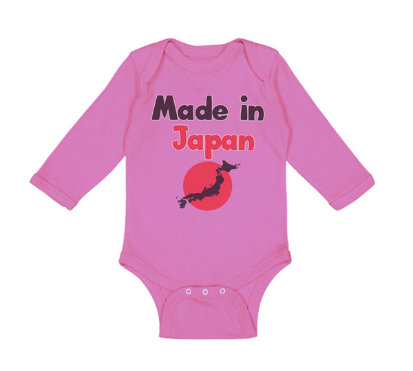 Long Sleeve Bodysuit Baby Made in Japan Boy & Girl Clothes Cotton