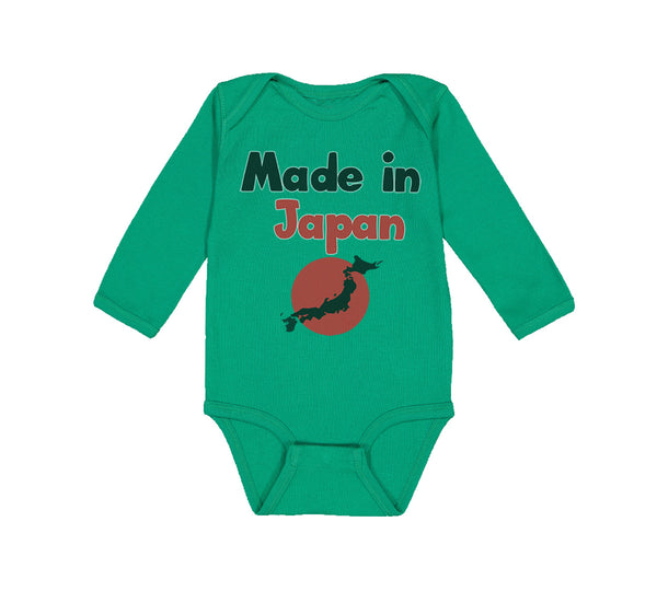 Long Sleeve Bodysuit Baby Made in Japan Boy & Girl Clothes Cotton