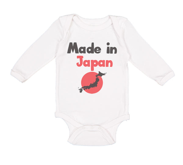 Long Sleeve Bodysuit Baby Made in Japan Boy & Girl Clothes Cotton