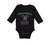 Long Sleeve Bodysuit Baby Native American Made with Irish Parts Cotton