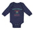 Long Sleeve Bodysuit Baby Native American Made with Irish Parts Cotton