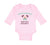 Long Sleeve Bodysuit Baby Native American Made with Irish Parts Cotton