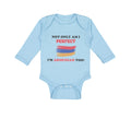 Long Sleeve Bodysuit Baby Not Only I'M Perfect I'M Armenian Too B Funny Cotton