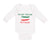 Long Sleeve Bodysuit Baby I'M Not Yelling I'M Italian Boy & Girl Clothes Cotton