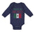 Long Sleeve Bodysuit Baby Made in Mexico Funny Style C Boy & Girl Clothes Cotton