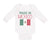 Long Sleeve Bodysuit Baby Made in Mexico Funny Style C Boy & Girl Clothes Cotton