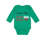 Long Sleeve Bodysuit Baby I Love My Polish Aunt B Boy & Girl Clothes Cotton