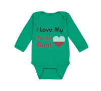 Long Sleeve Bodysuit Baby I Love My Polish Aunt B Boy & Girl Clothes Cotton