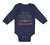 Long Sleeve Bodysuit Baby I'M So Adorable I Must Be Italian Italy A Cotton