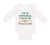 Long Sleeve Bodysuit Baby I'M So Adorable I Must Be Italian Italy A Cotton