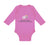 Long Sleeve Bodysuit Baby Made in The Usa with Brazilian Parts Cotton