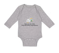 Long Sleeve Bodysuit Baby Made in The Usa with Brazilian Parts Cotton