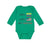 Long Sleeve Bodysuit Baby 50% Colombian 50% American = 100% Awesome Cotton - Cute Rascals