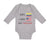 Long Sleeve Bodysuit Baby 50% Colombian 50% American = 100% Awesome Cotton - Cute Rascals