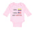 Long Sleeve Bodysuit Baby 50% Colombian 50% American = 100% Awesome Cotton - Cute Rascals