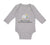 Long Sleeve Bodysuit Baby Made in The Usa with Ukrainian Ingredients Cotton