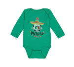 Long Sleeve Bodysuit Baby Mexican Mexico Boy & Girl Clothes Cotton