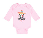 Long Sleeve Bodysuit Baby Mexican Mexico Boy & Girl Clothes Cotton