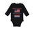 Long Sleeve Bodysuit Baby Made in America with Dutch Parts Boy & Girl Clothes