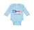 Long Sleeve Bodysuit Baby Puerto Rico Boy & Girl Clothes Cotton