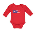 Long Sleeve Bodysuit Baby Puerto Rico Boy & Girl Clothes Cotton