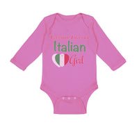 Long Sleeve Bodysuit Baby Everyone Loves An Italian Girl Boy & Girl Clothes - Cute Rascals