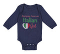 Long Sleeve Bodysuit Baby Everyone Loves An Italian Girl Boy & Girl Clothes