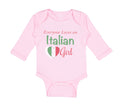 Long Sleeve Bodysuit Baby Everyone Loves An Italian Girl Boy & Girl Clothes
