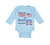 Long Sleeve Bodysuit Baby Made in The Us with Dominican Ingredients Cotton