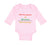 Long Sleeve Bodysuit Baby 50% Portuguese 50% Italian = 100% Perfection Cotton - Cute Rascals