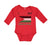 Long Sleeve Bodysuit Baby I Love My Jordanian Dad Style A Boy & Girl Clothes