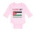 Long Sleeve Bodysuit Baby I Love My Jordanian Dad Style A Boy & Girl Clothes