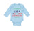 Long Sleeve Bodysuit Baby Assembled in The Usa Using Canadian Parts Cotton - Cute Rascals