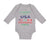 Long Sleeve Bodysuit Baby Assembled in The Usa Using Canadian Parts Cotton - Cute Rascals